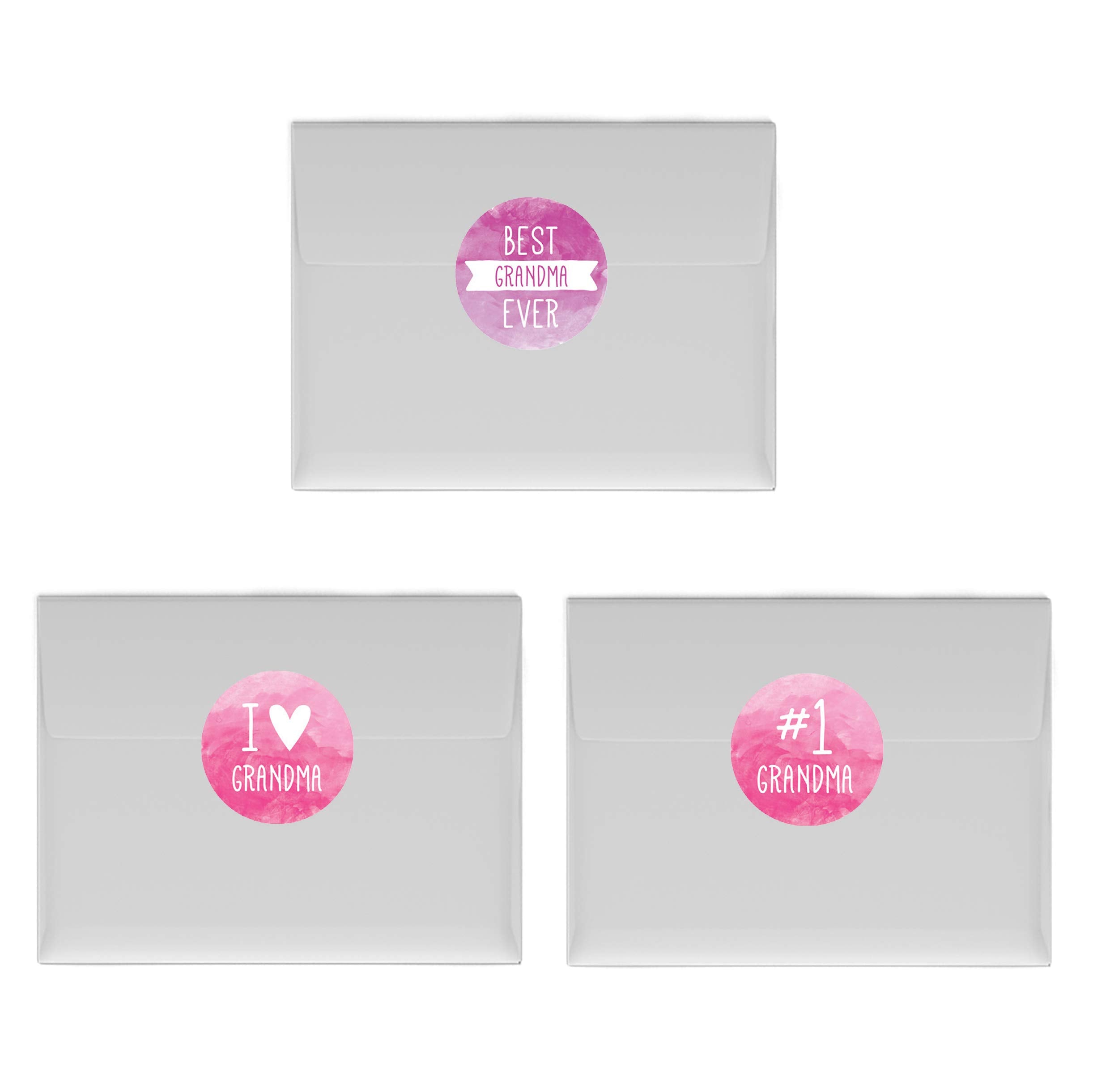 Andaz Press Chocolate Drop Labels Trio, Fits Kisses, Happy Mother'S Day Grandma, 216-Pack, For Grandmother Birthday Gifts